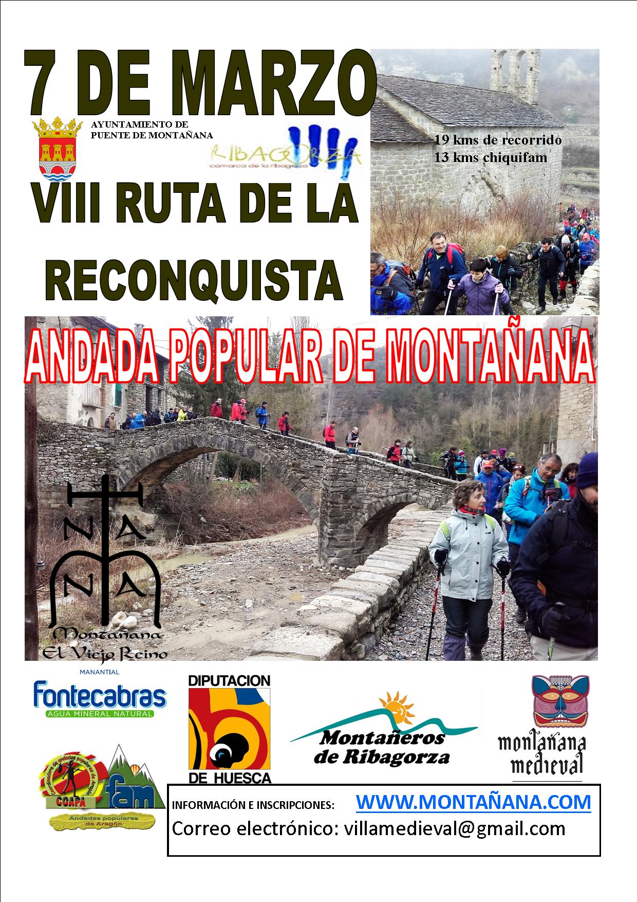 VIII RUTA DE LA RECONQUISTA 7/3/2020